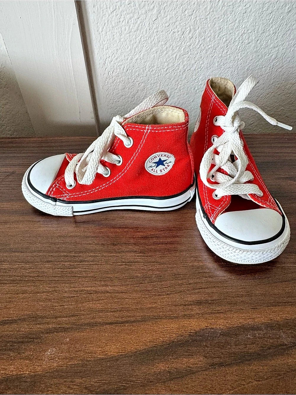 Converse Chuck Taylor All Star Red High Top Sneakers, Infants 6